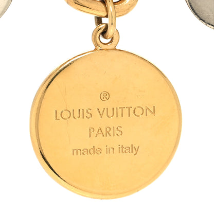 Louis Vuitton Nanogram Family Chain Bag Charm Gold Silver 3 of 3