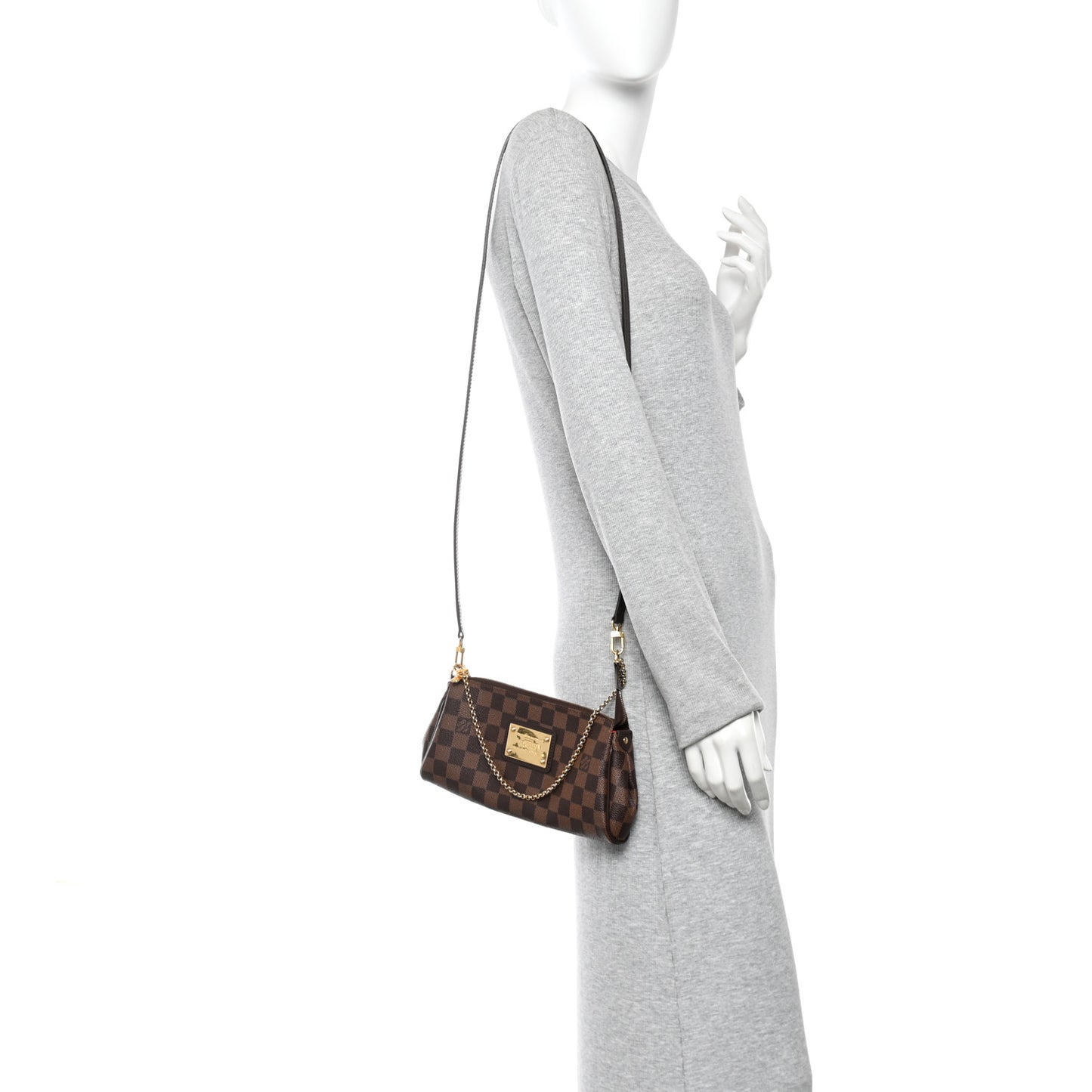 Damier Ebene Eva Clutch