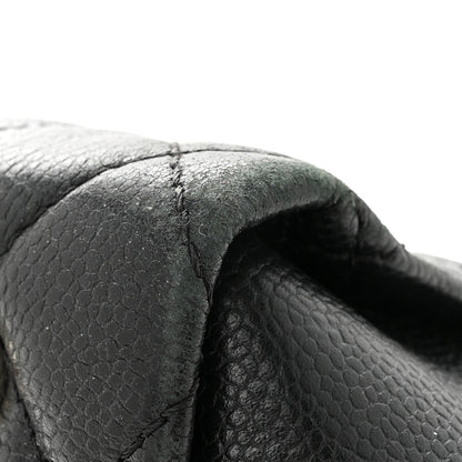 Chanel Soft Caviar Quilted CC Timeless Tote Black 11 of 18