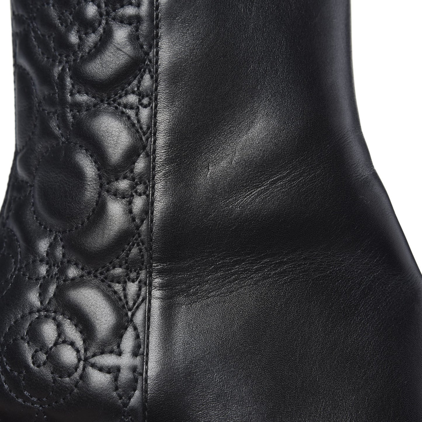 Lambskin Upstage Ankle Boots 36 Black