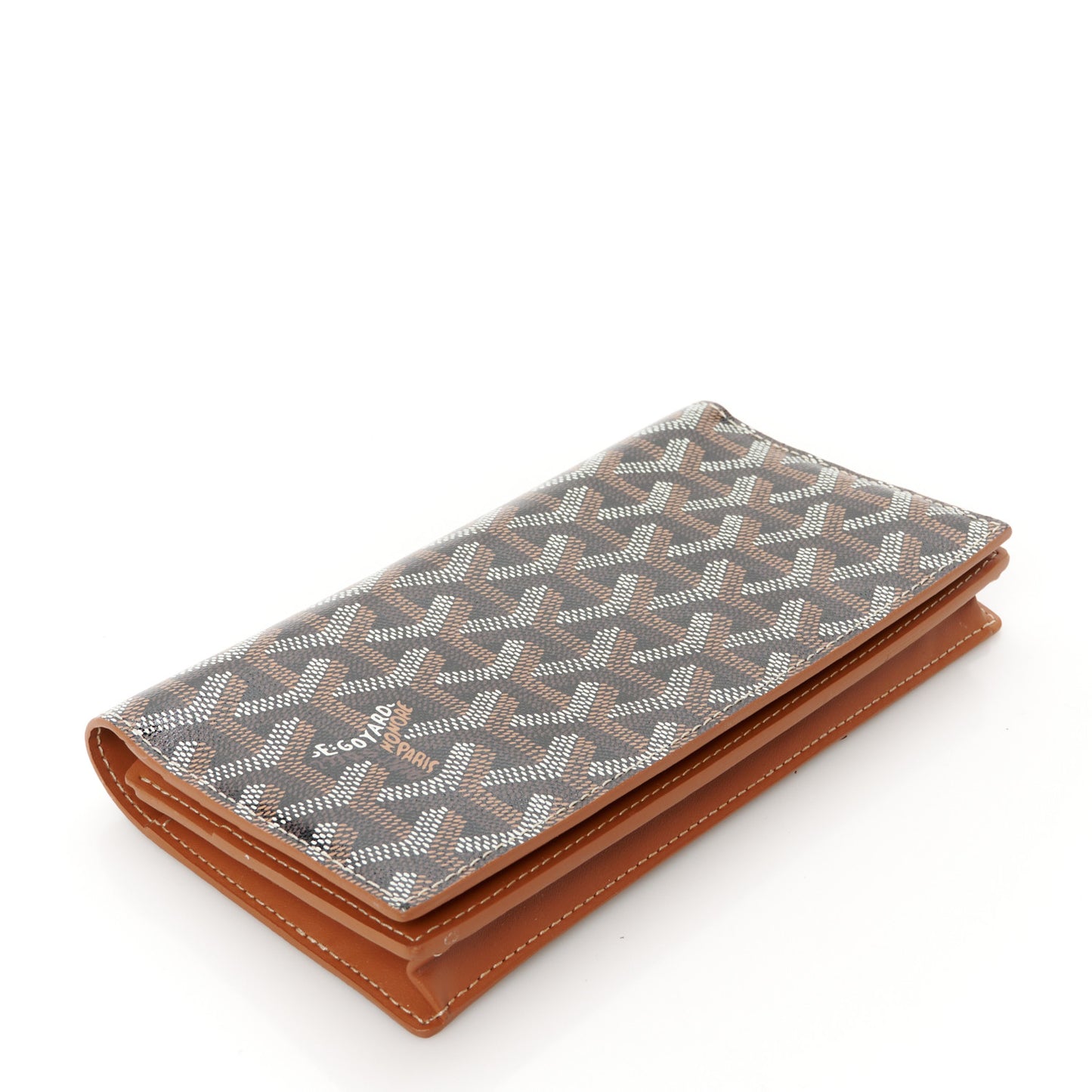 Goyardine Richelieu Wallet Black Gold
