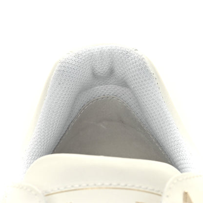 Christian Dior Calfskin Suede Dior Star Low Top Sneakers 38.5 White Gold 9 of 10