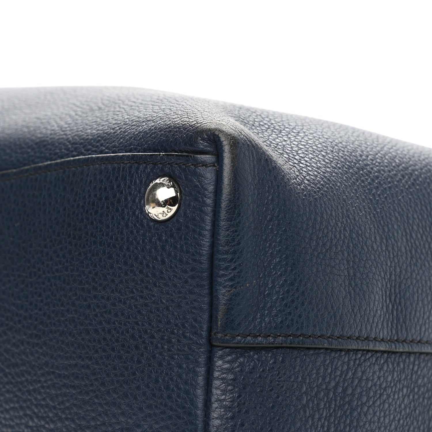 Prada Vitello Phenix Tote Baltico 9 of 14