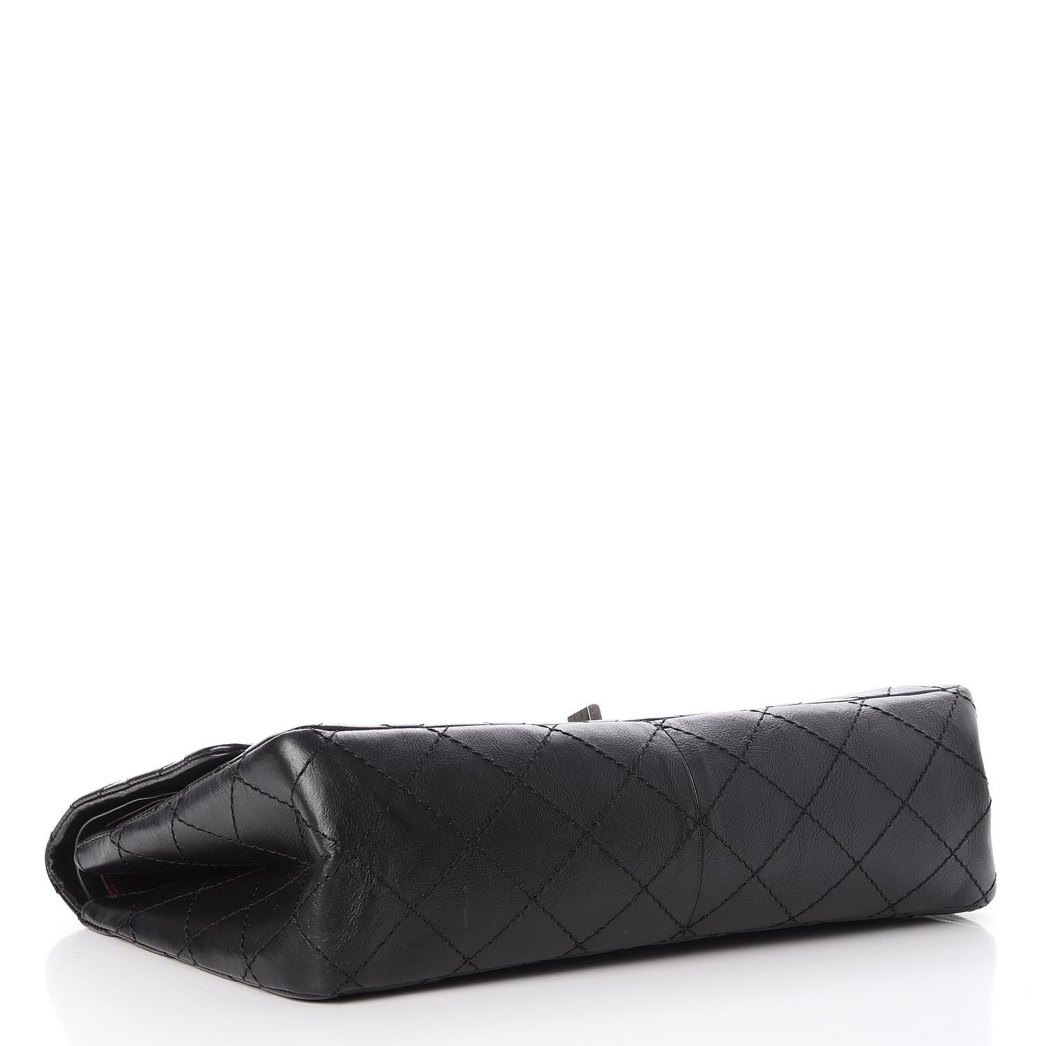 Chanel Aged Calfskin Quilted 2.55 Reissue 226 Flap Black 5 of 9