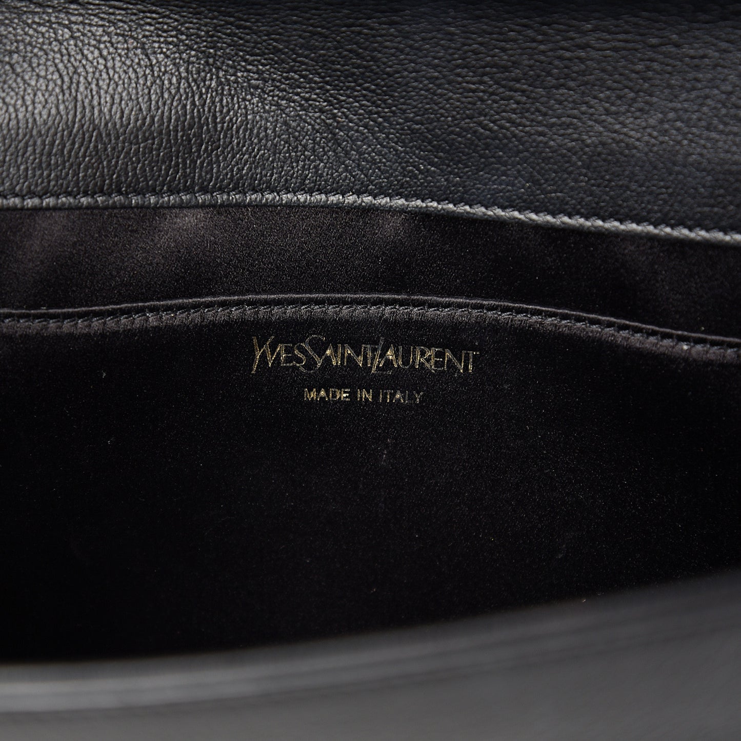 Calfskin Monogram Large Belle De Jour Clutch Black