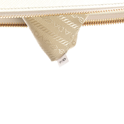 Prada Saffiano Lux Large Galleria Double Zip Tote White 9 of 12