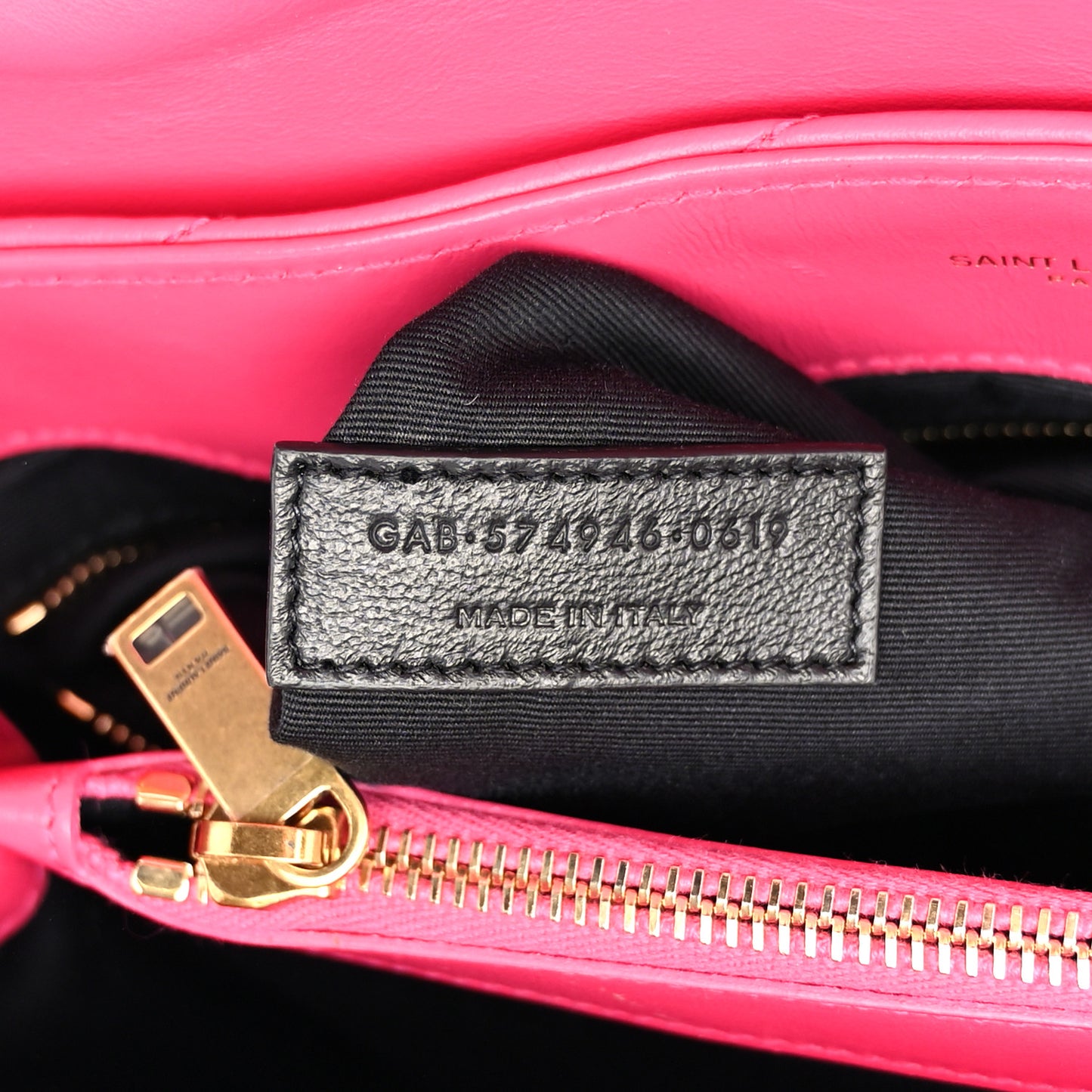 Calfskin Y Quilted Monogram Medium Loulou Chain Satchel Freesia