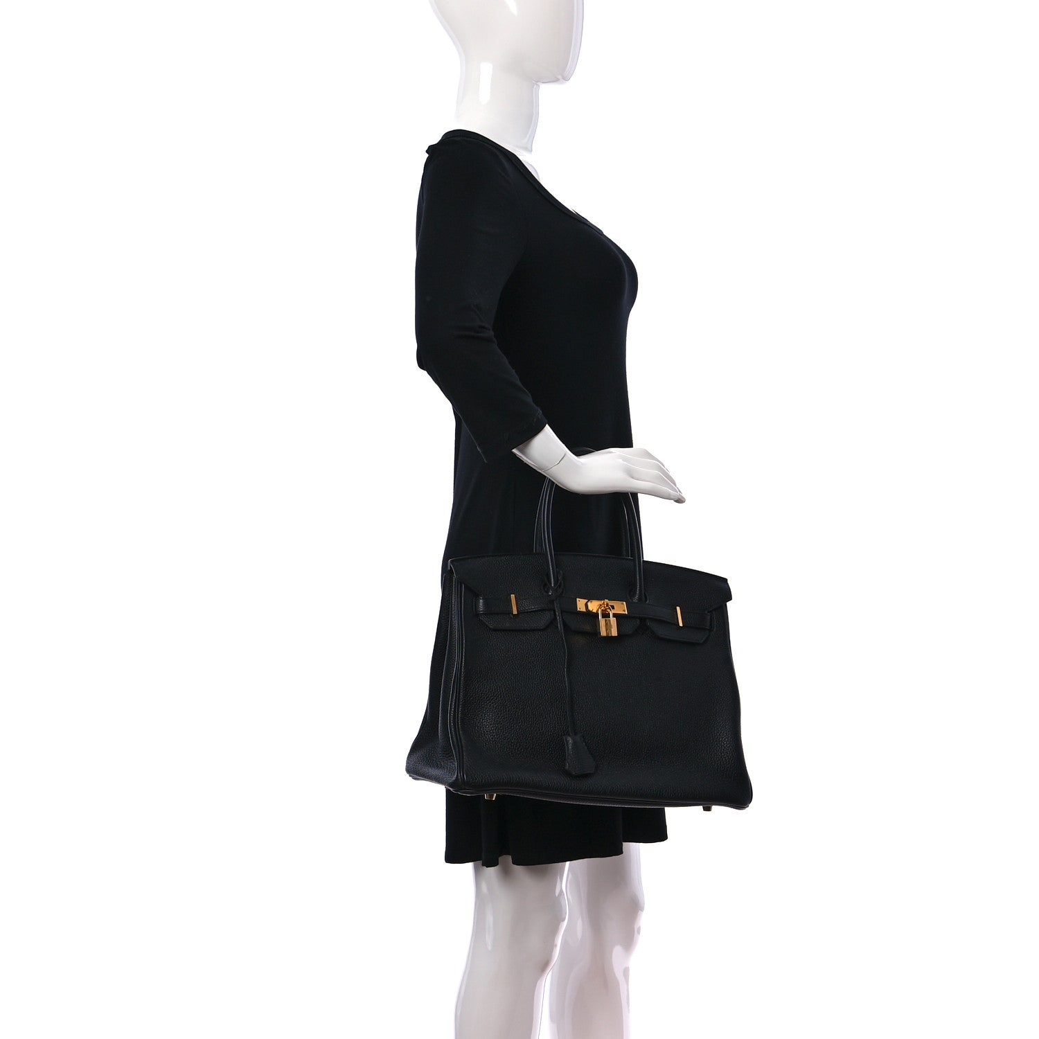 Hermes Togo Birkin 35 Black 2 of 15