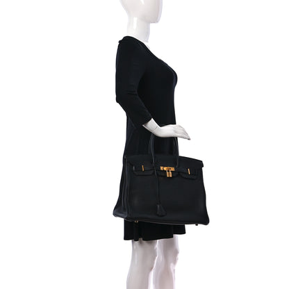 Hermes Togo Birkin 35 Black 2 of 15