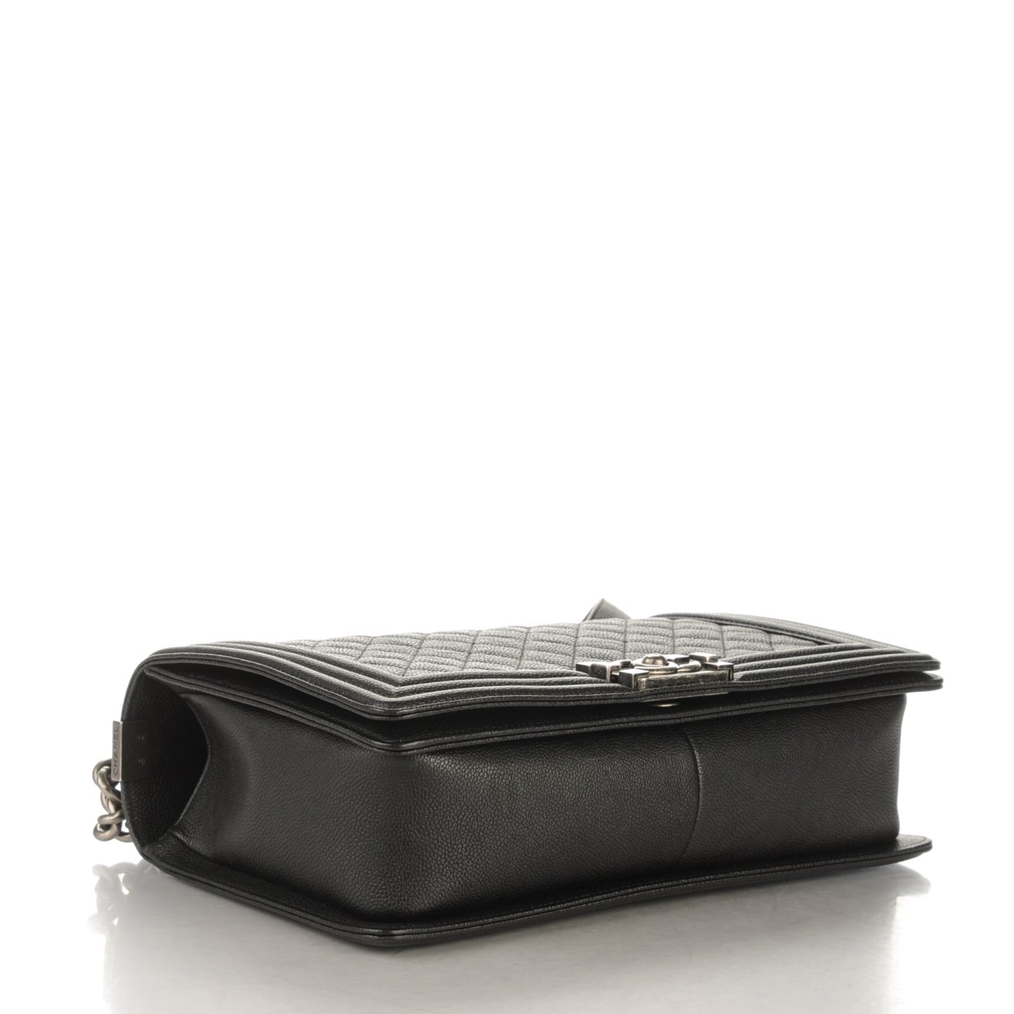 Caviar Quilted New Medium Boy Flap Black