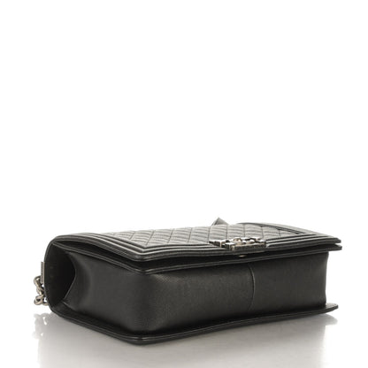 Chanel Caviar Quilted New Medium Boy Flap Black 4 of 7