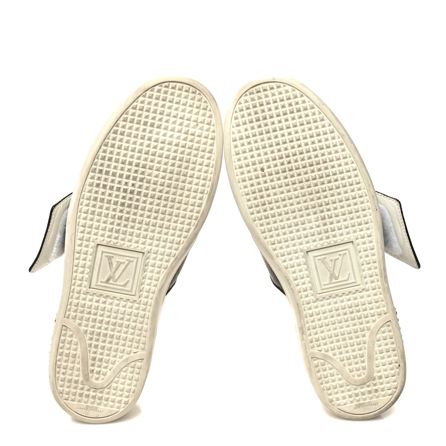 Calfskin Monogram Frontrow Sneakers 36 White