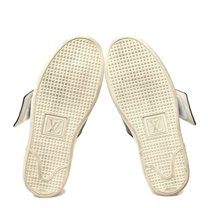 Louis Vuitton Calfskin Monogram Frontrow Sneakers 36 White 5 of 9
