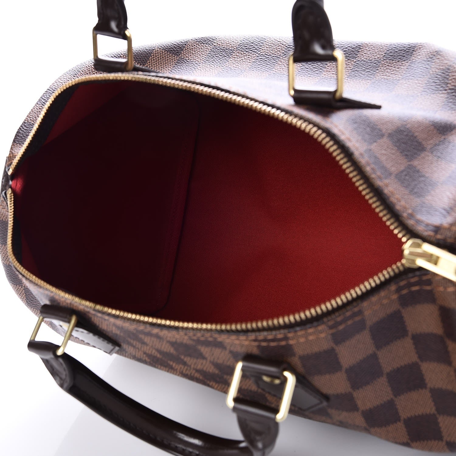 Louis Vuitton Damier Ebene Speedy 30 5 of 8
