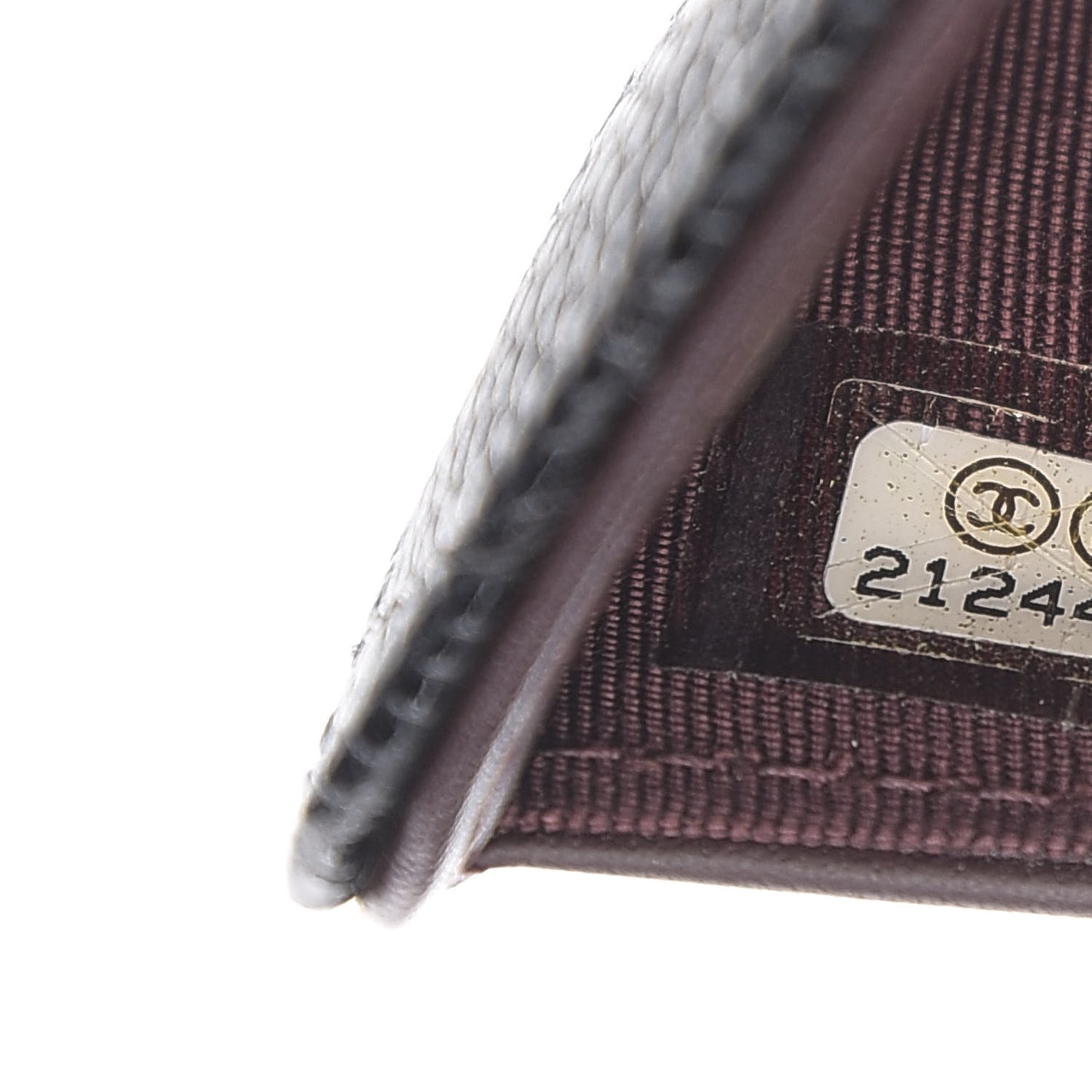 Caviar Quilted Zipped Pocket Wallet Black