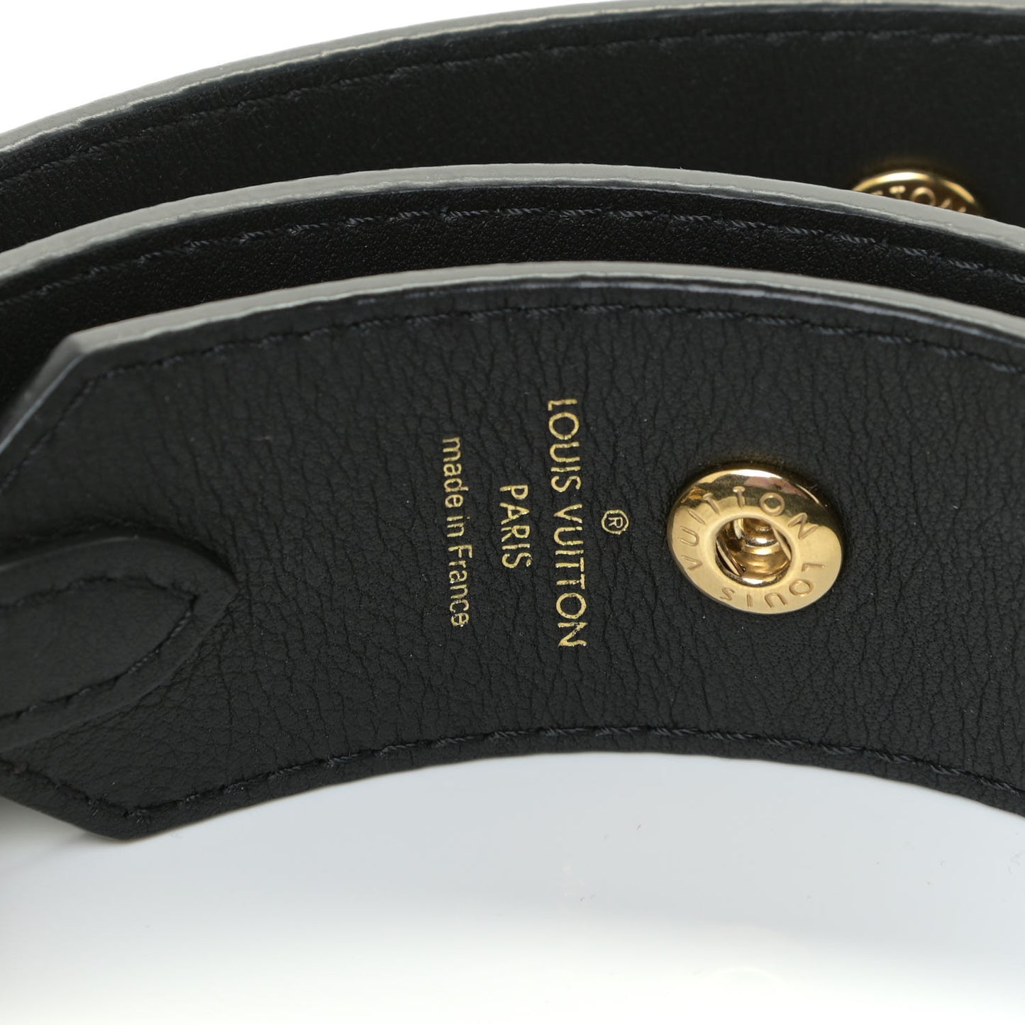 Monogram Adjustable Bandouliere Shoulder Strap Black
