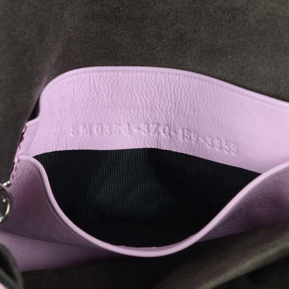 Fendi Nappa Rabbit Fox Fur Micro Buggie Baguette Lavanda 7 of 8