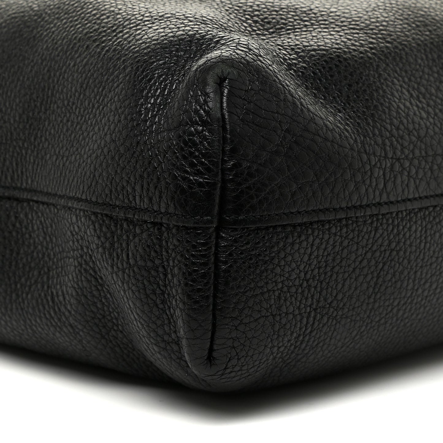 Vitello Daino Tote Black