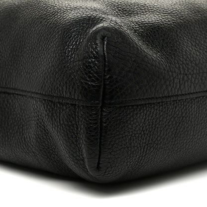 Prada Vitello Daino Tote Black 8 of 24