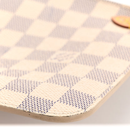 Louis Vuitton Damier Azur Neverfull MM GM Pochette 11 of 11