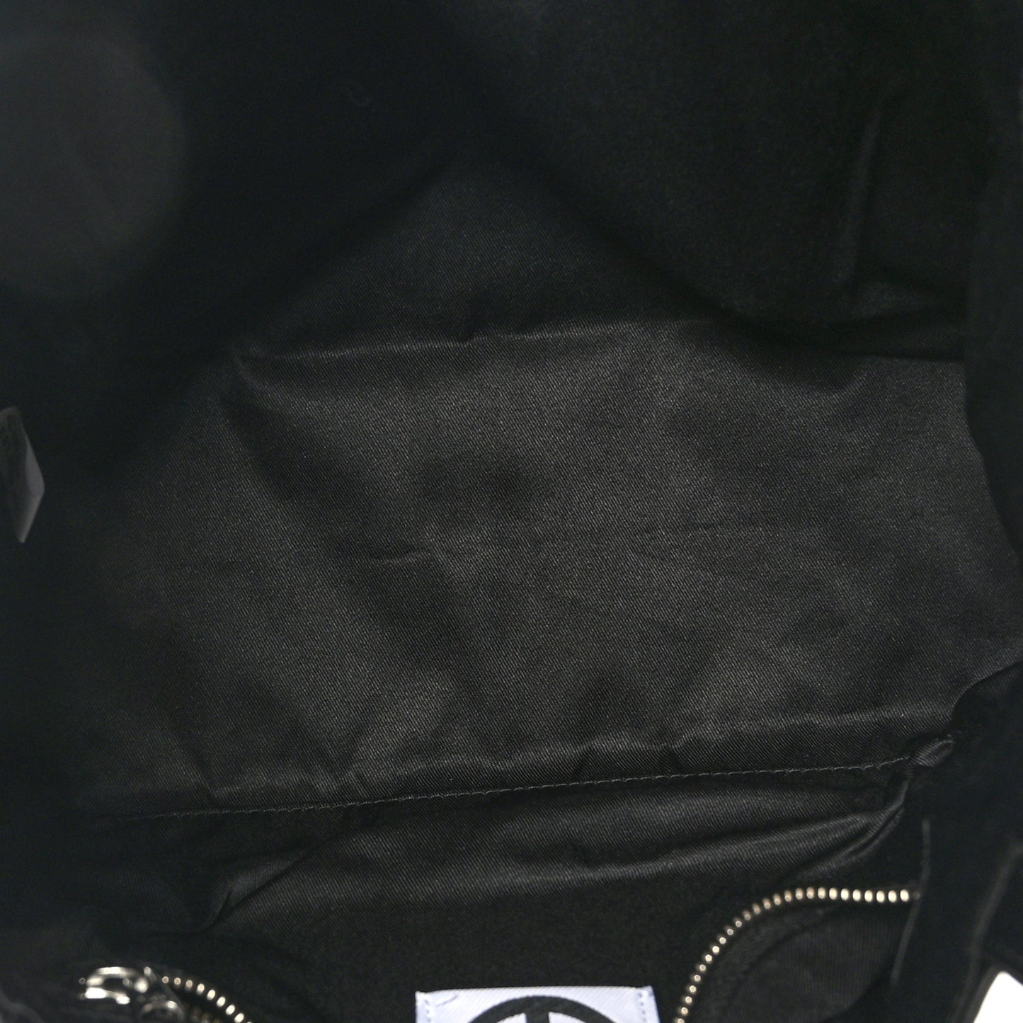 Vegan Leather Medium Shopping Bag Black