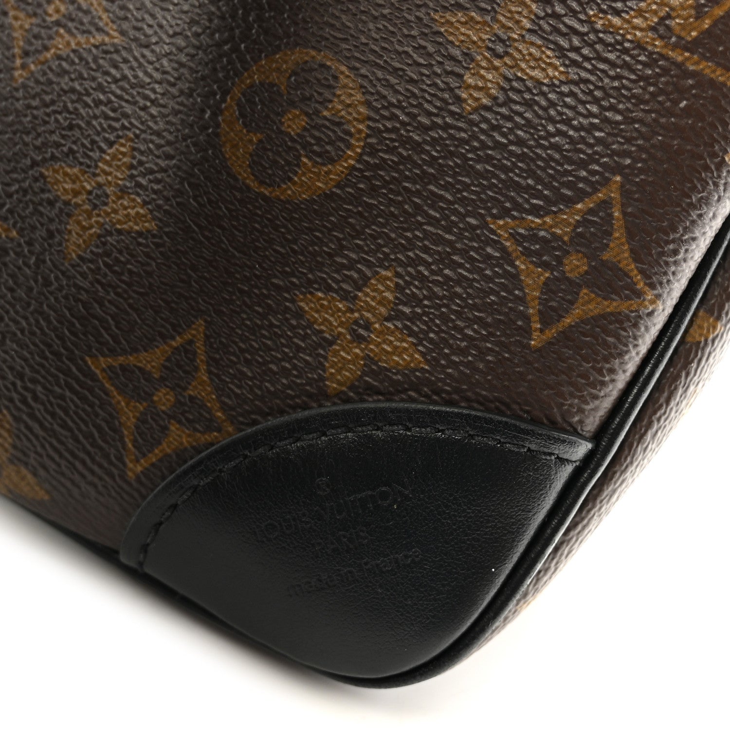 Louis Vuitton Monogram Odeon PM Black 6 of 9
