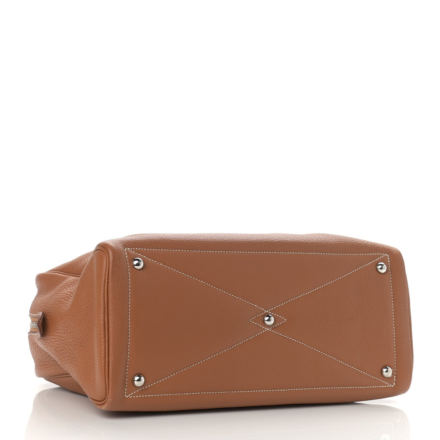 Hermes Taurillon Clemence Victoria II 35 Gold 3 of 14