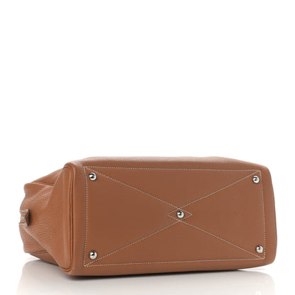 Hermes Taurillon Clemence Victoria II 35 Gold 3 of 14