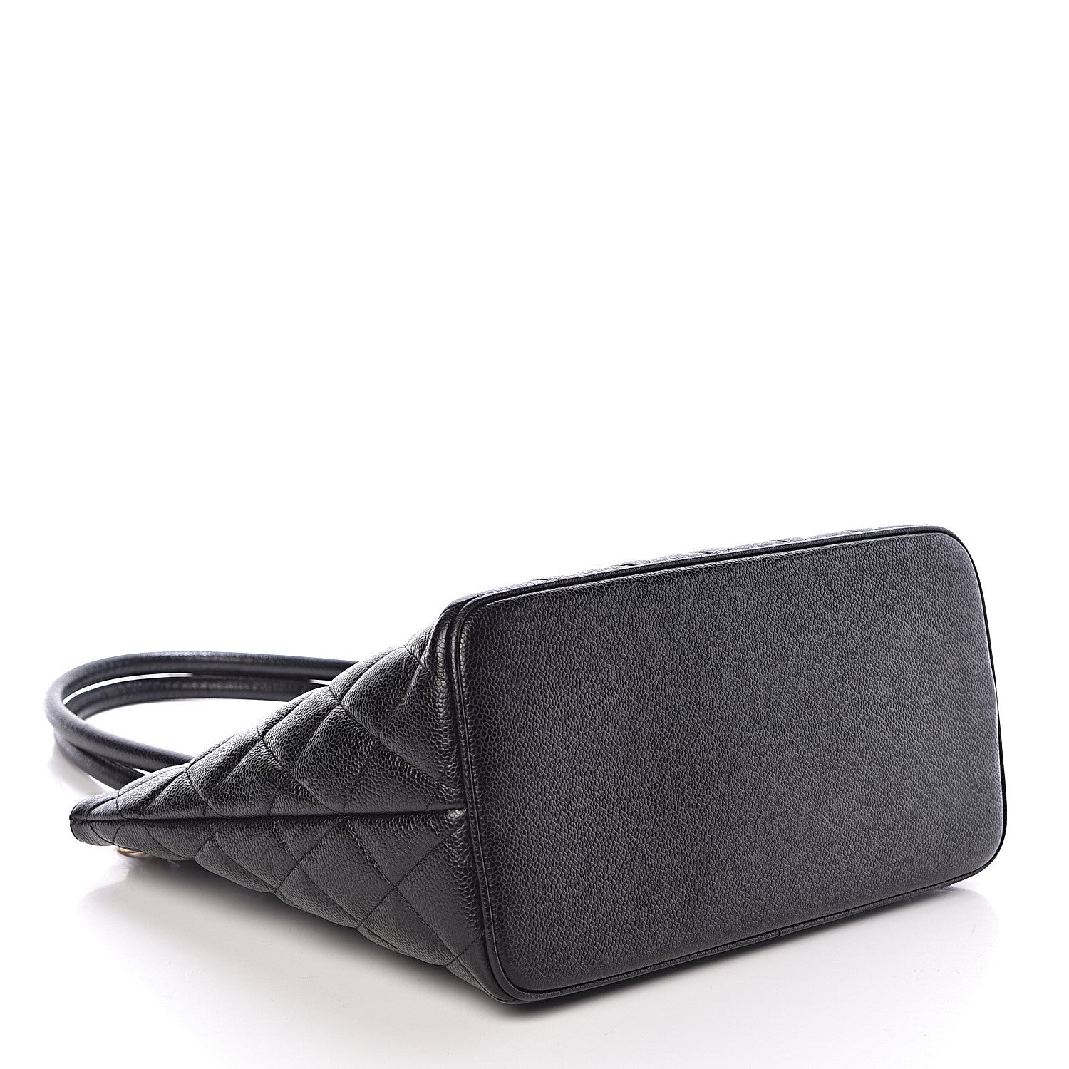 Chanel Caviar Quilted Medallion Tote Black 4 of 12