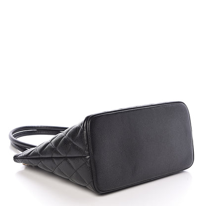 Chanel Caviar Quilted Medallion Tote Black 4 of 12
