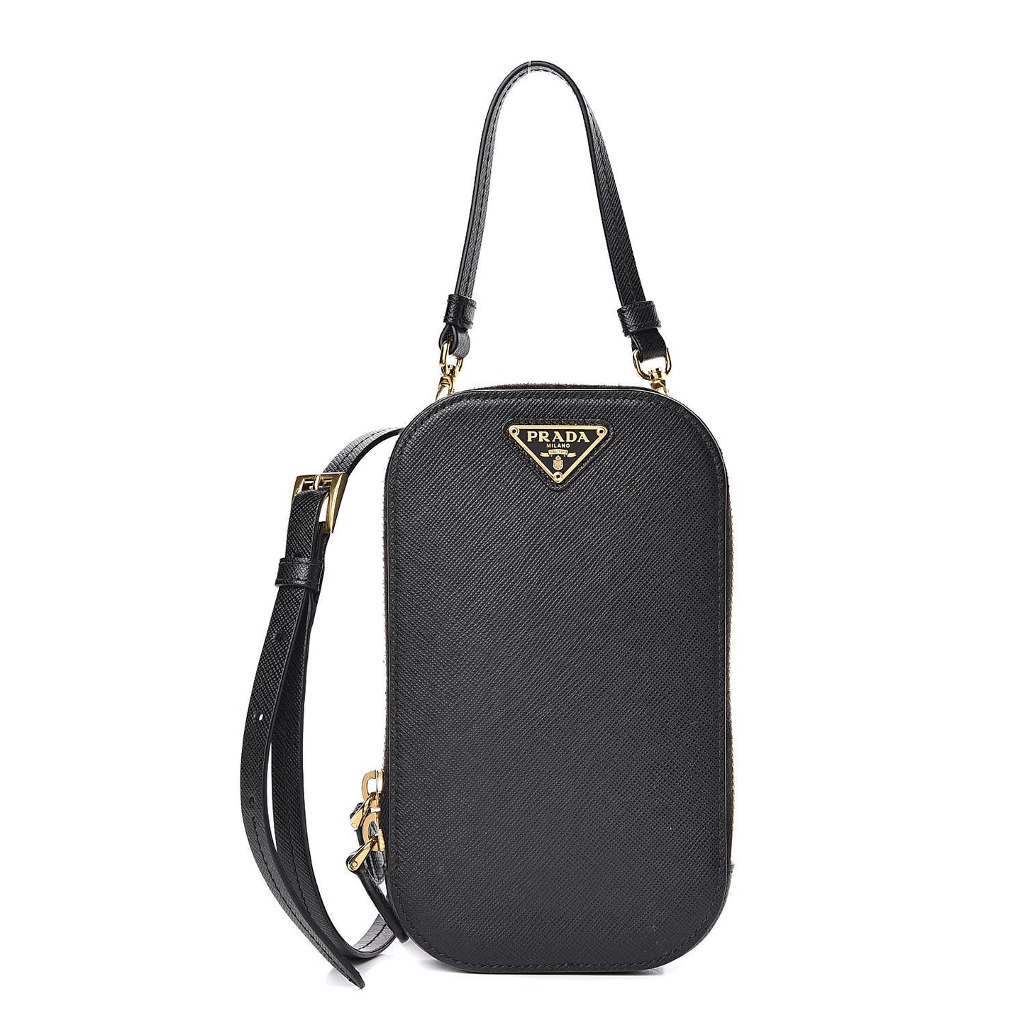 Saffiano Mini Bag Black