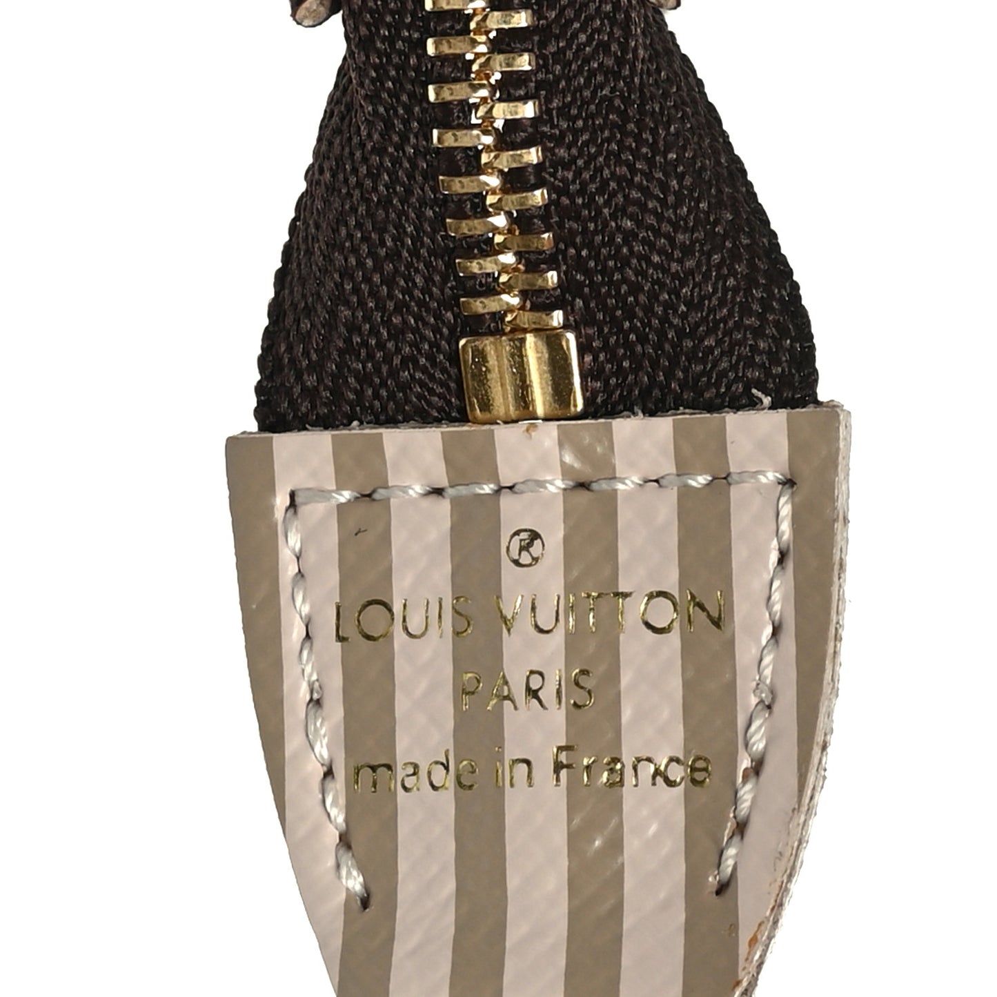 Damier Ebene Trunks and Locks Mini Pochette Accessories