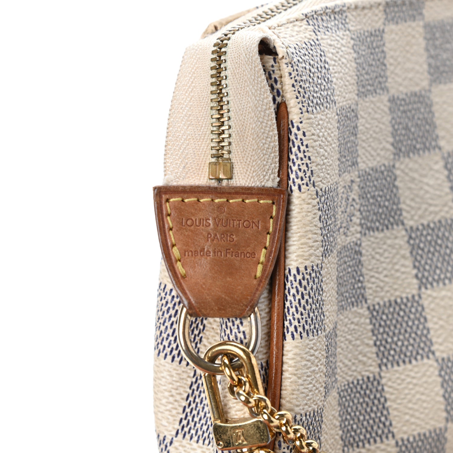 Louis Vuitton Damier Azur Eva Clutch 7 of 10
