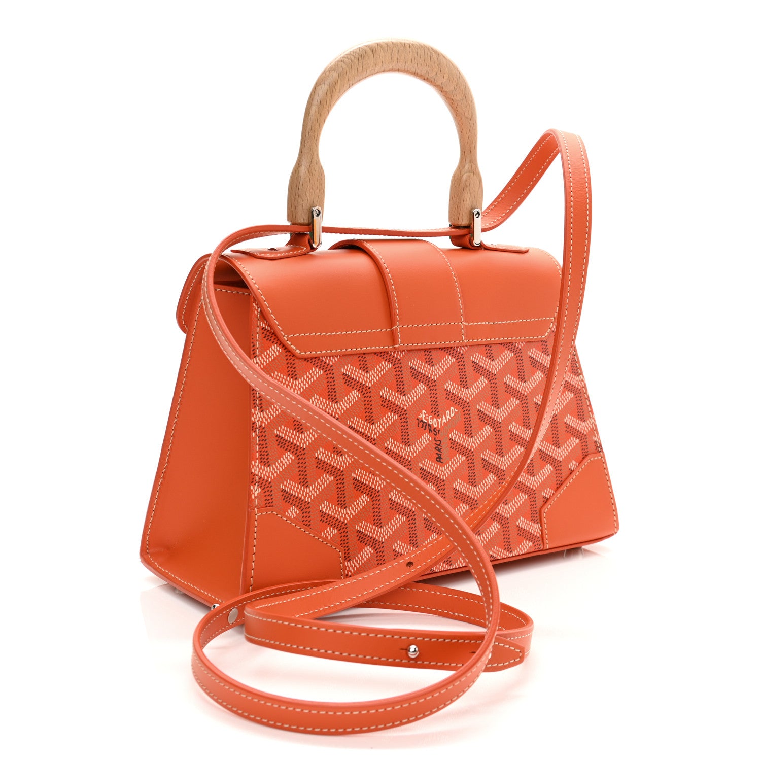Goyard Goyardine Structure Mini Saigon Orange 3 of 11