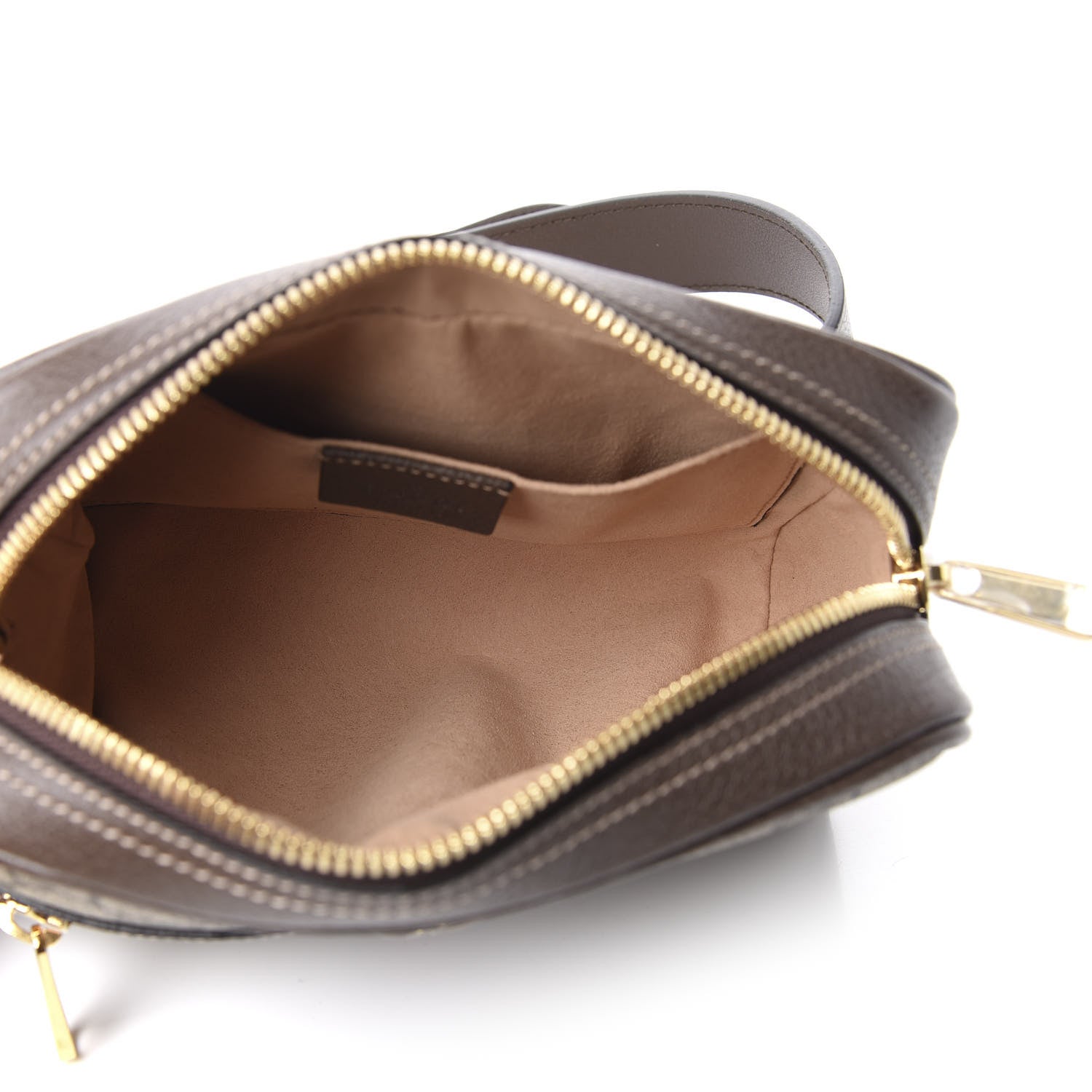 Gucci GG Supreme Monogram Web Small Ophidia Belt Bag 85 34 Dark Brown 5 of 10