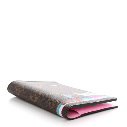 Louis Vuitton Monogram 2016 Christmas Animation Passport Cover Rose Ballerine 4 of 8