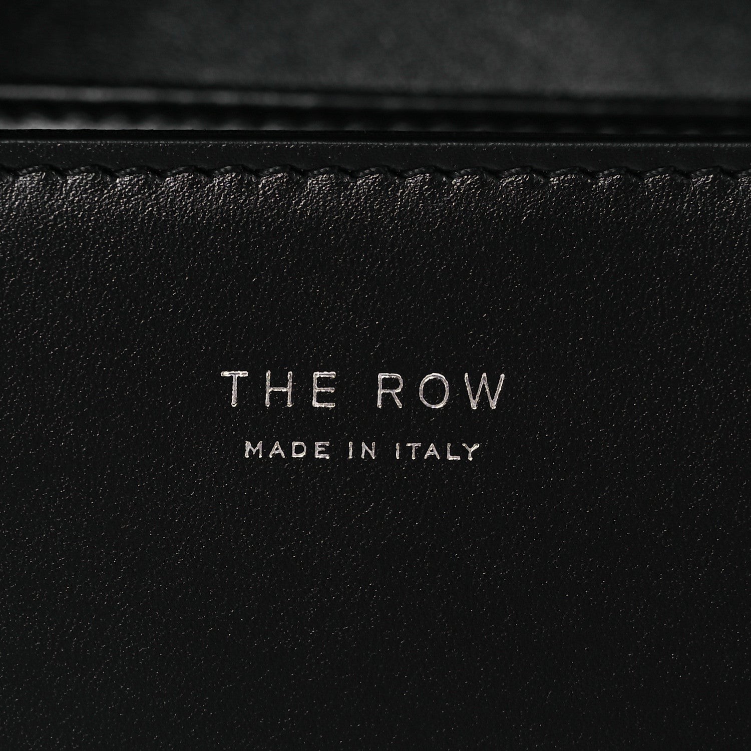 The Row Polished Saddle Calfskin Sofia 8.75 Shoulder Bag Black 6 of 13