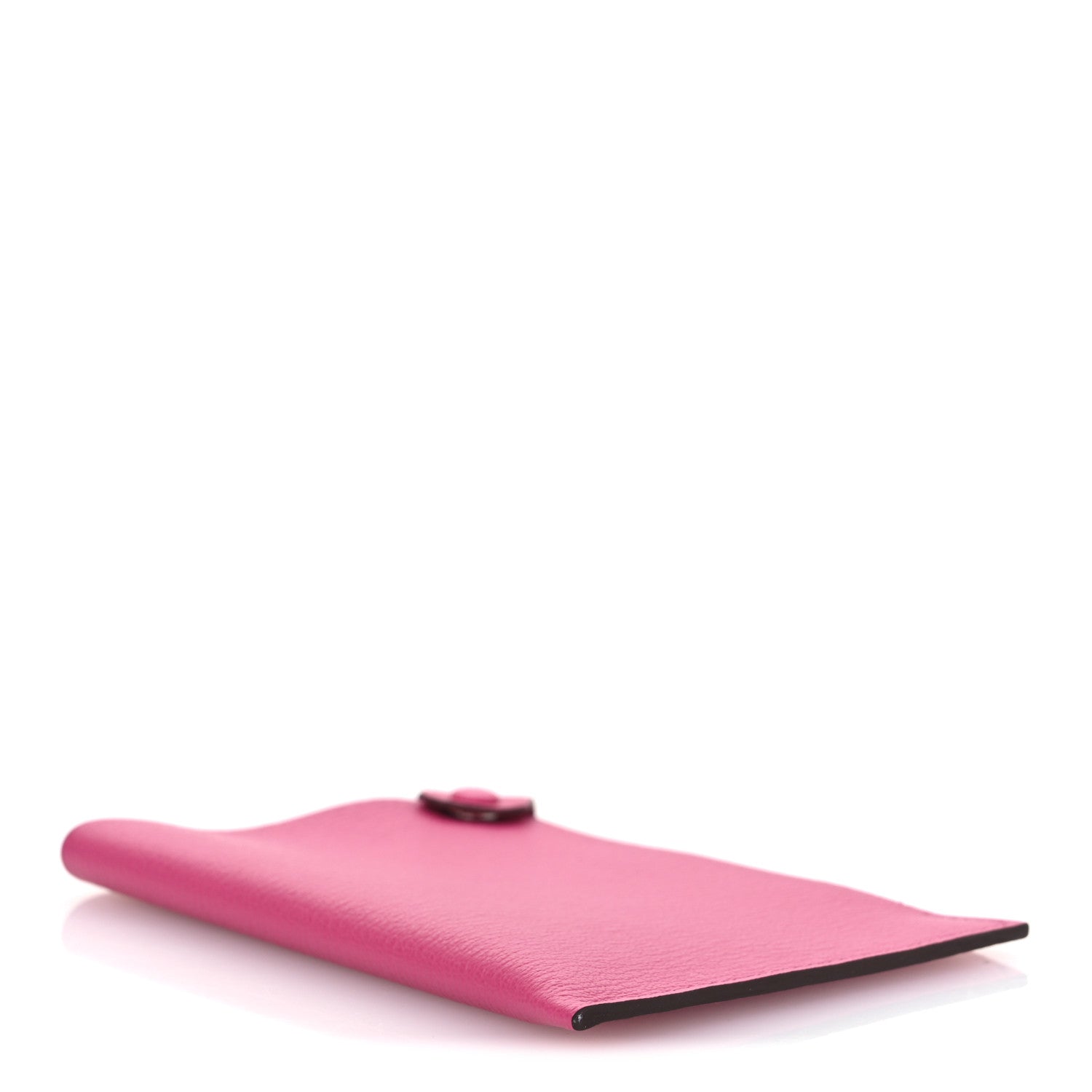 Hermes Chevre Chamkila Tarmac PM Passport Holder  Rose Tyrien 4 of 8