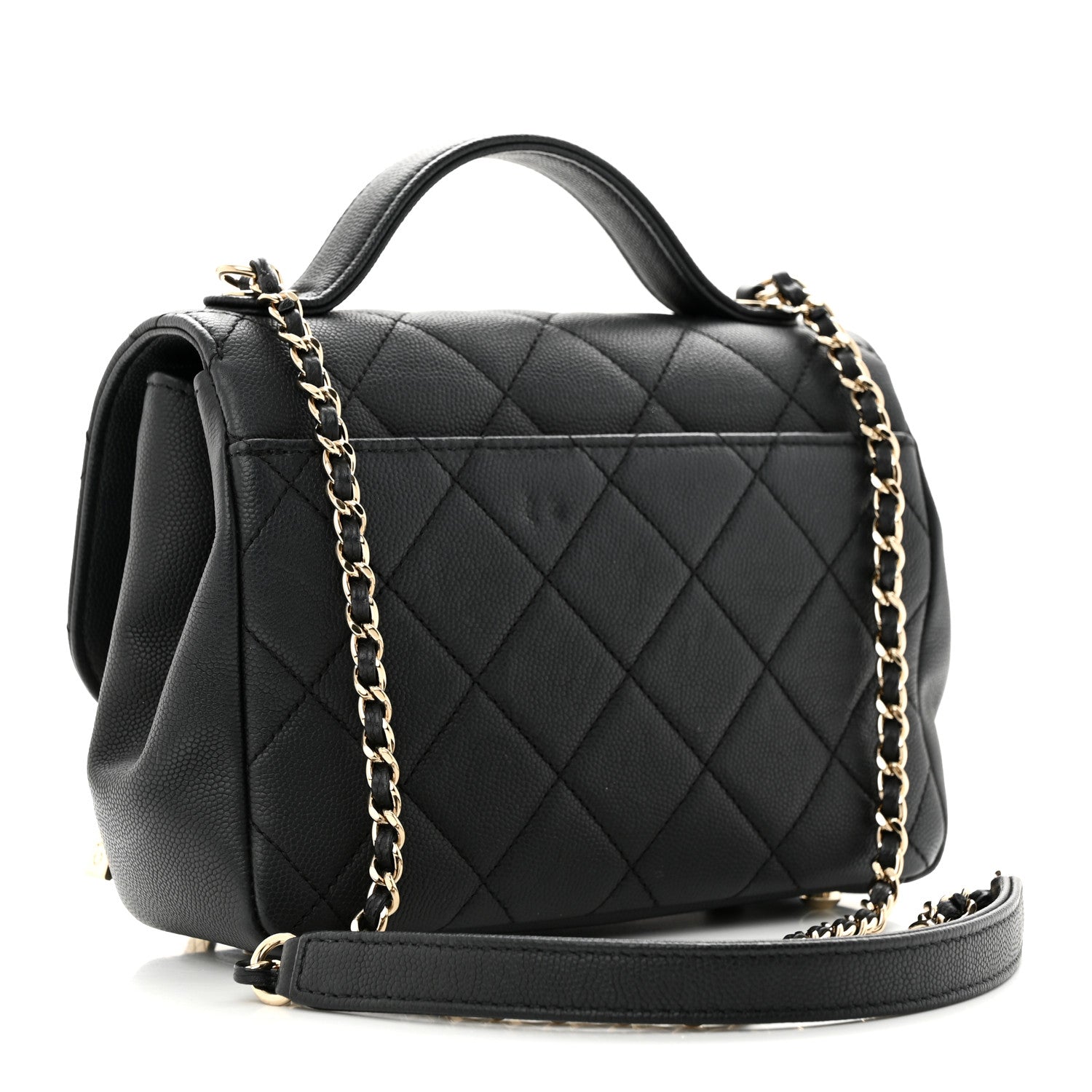 Chanel Caviar Quilted Small Business Affinity Flap Black 3 of 13