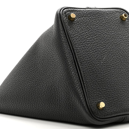 Hermes Taurillon Clemence Picotin Lock 18 PM Black 8 of 11