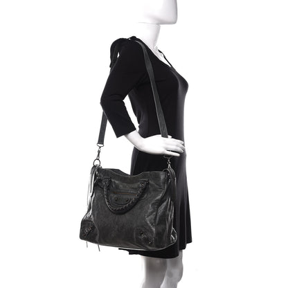 Balenciaga Agneau Classic Hardware Velo Anthracite 2 of 18