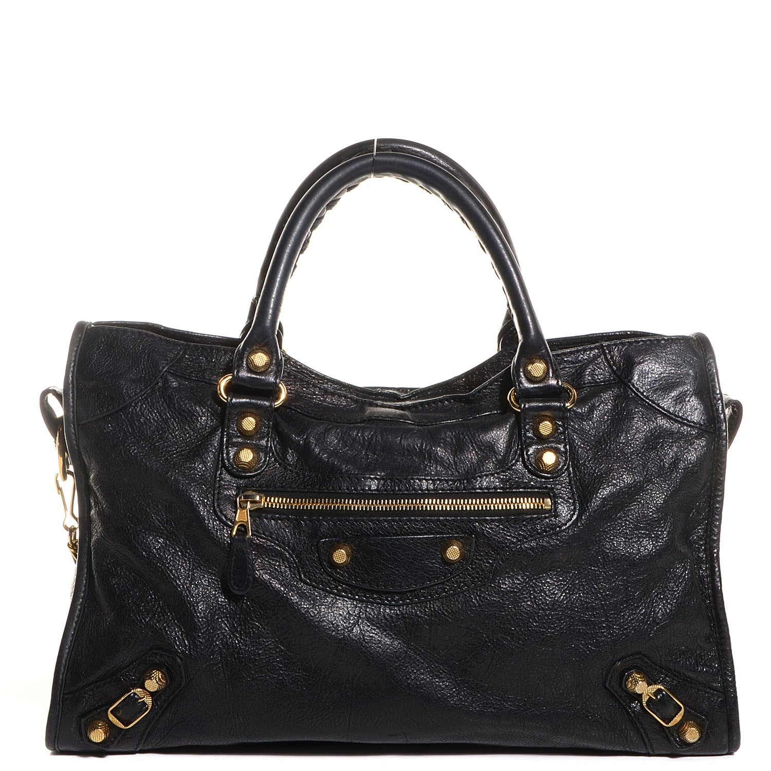 Balenciaga Agneau Giant 12 Gold Hardware City Black 1 of 10