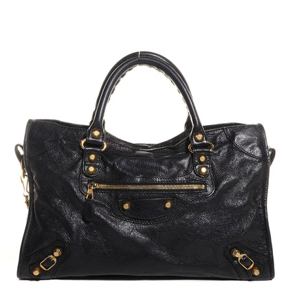 Balenciaga Agneau Giant 12 Gold Hardware City Black 1 of 10