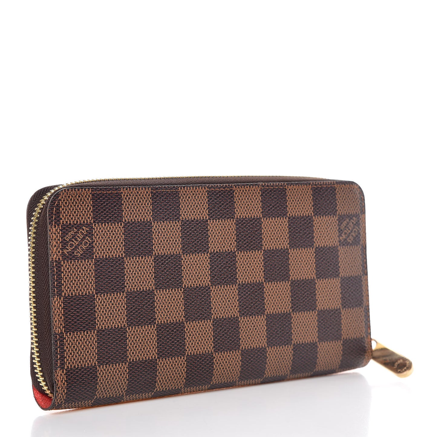 Damier Ebene 2015 Christmas Animation Zippy Wallet Poppy