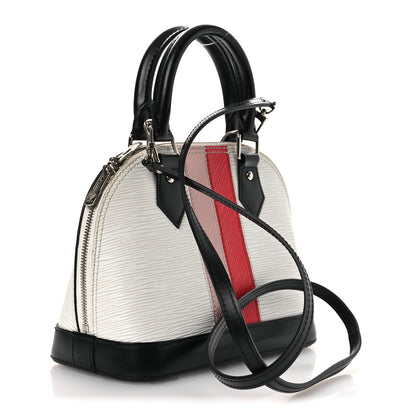 Louis Vuitton Epi Stripe Alma BB Red Pink 3 of 12