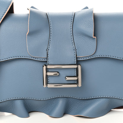 Fendi Calfskin Waves Baguette Blue 7 of 9