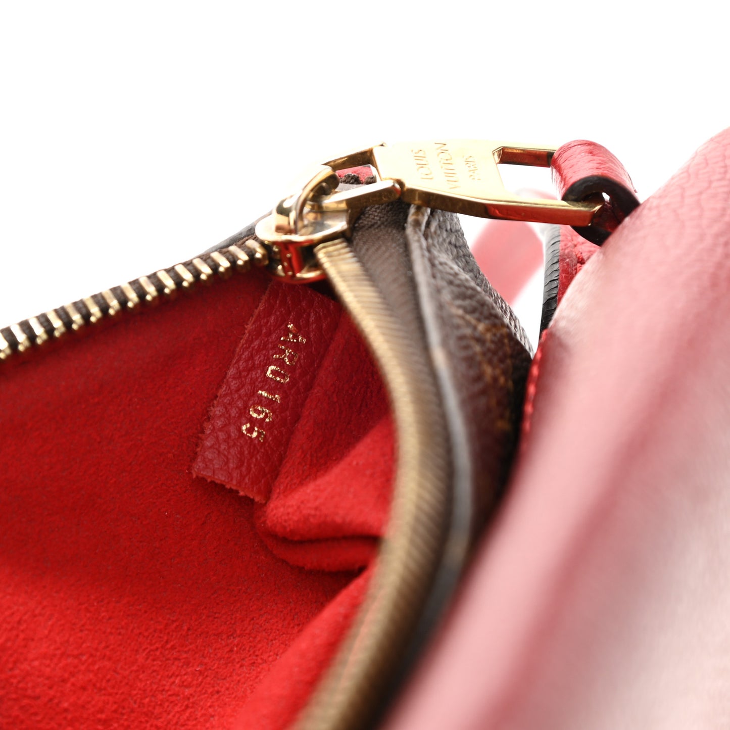 Monogram Twice Pochette Cherry