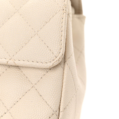 Chanel Caviar Quilted Mini Rectangular Flap White 15 of 17
