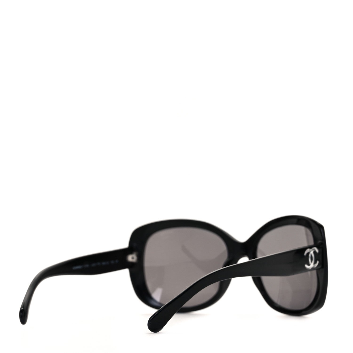 Chanel Acetate Polarized CC Sunglasses 5183 Black 4 of 7
