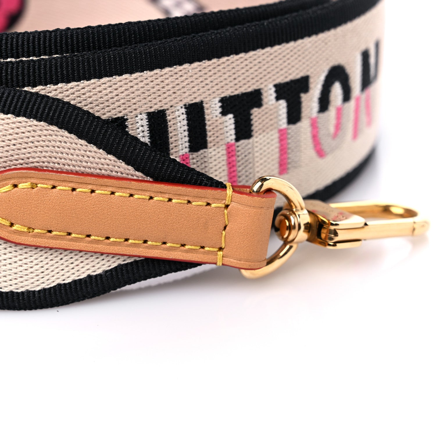 Louis Vuitton Jacquard Speedy Bandouliere 20 Shoulder Strap Black 4 of 4